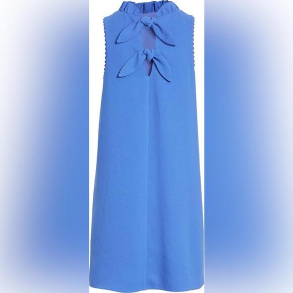 Lilly Pulitzer Corsica Royal Blue Allegra Soft Short Mini Shift Dress- Size XXS - Picture 7 of 9